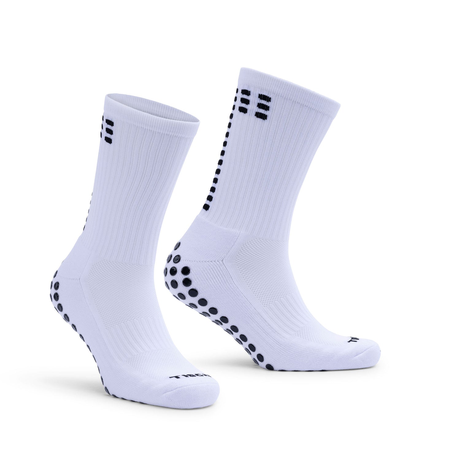 tiscal sports white grip socks